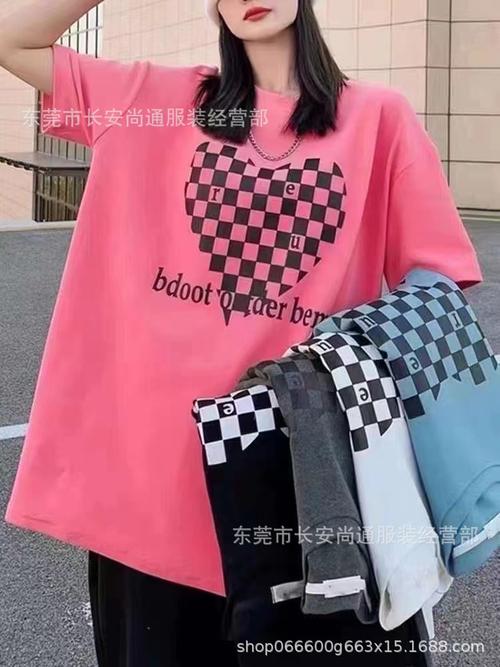 批发地摊女装短袖t恤 2024夏季新款女式短袖上衣韩版爆款